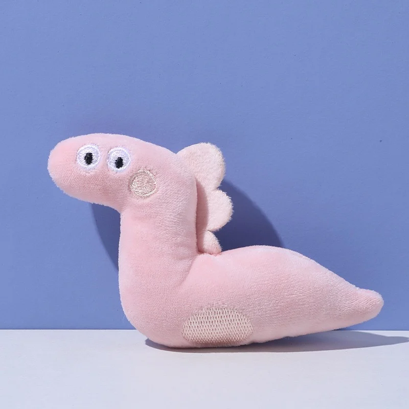 Durable Cartoon Plush Dog Chew Toys Interactive Squeaky Pet For Puppy Training & Teething — image 2