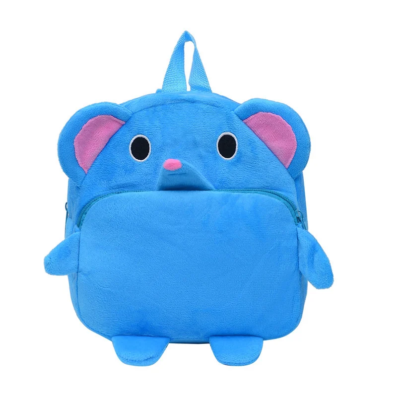 Early Childhood Education Cute Baby Children Plush School Bag — variant image