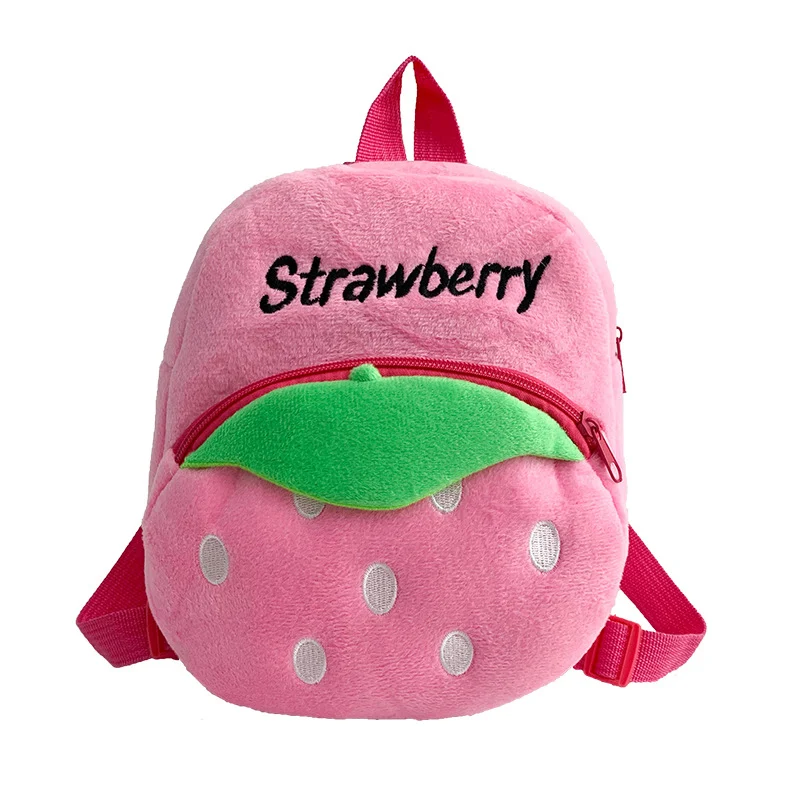 Early Childhood Education Cute Baby Children Plush School Bag — image 4