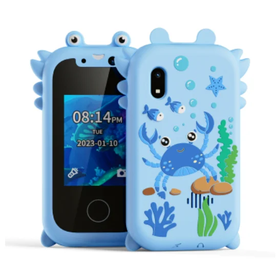 Early Childhood Education Photo Video Game Mini Bear Handheld Touch Mobile Phone Camera — image 5