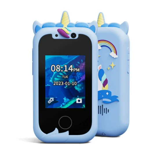 Early Childhood Education Photo Video Game Mini Bear Handheld Touch Mobile Phone Camera — image 8