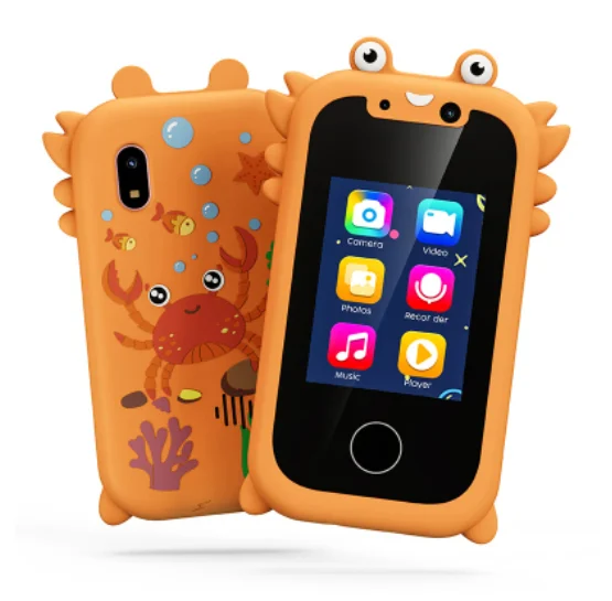 Early Childhood Education Photo Video Game Mini Bear Handheld Touch Mobile Phone Camera — image 13