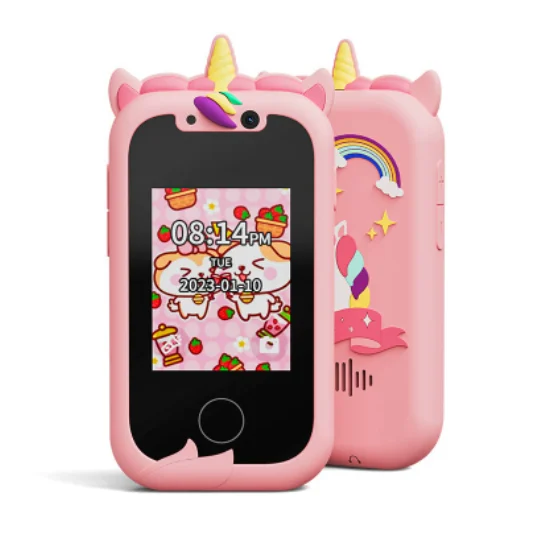Early Childhood Education Photo Video Game Mini Bear Handheld Touch Mobile Phone Camera β image 1