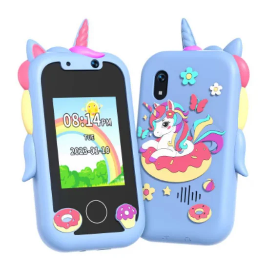 Early Childhood Education Photo Video Game Mini Bear Handheld Touch Mobile Phone Camera — image 10