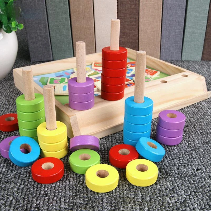 Early Childhood Education Teaching Aid 3D Puzzle Toy — image 1