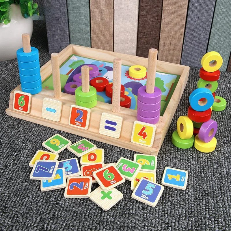 Early Childhood Education Teaching Aid 3D Puzzle Toy — image 2