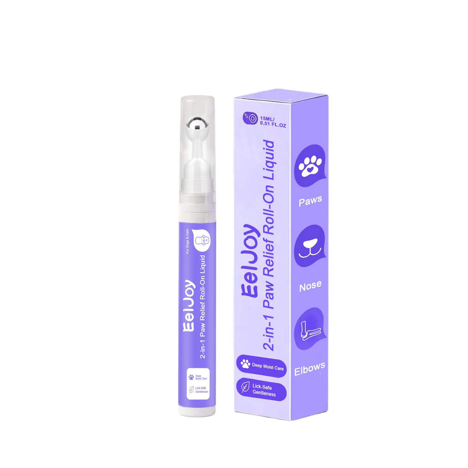 Eeljoy Pet Paw And Nose Care Roll-on Liquid Moisturizing Refreshing For Dogs Cats'… — image 6