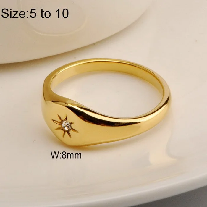 Eight-pointed Star Ring For Men And Women — image 2