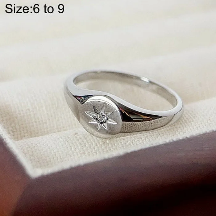 Eight-pointed Star Ring For Men And Women — image 7