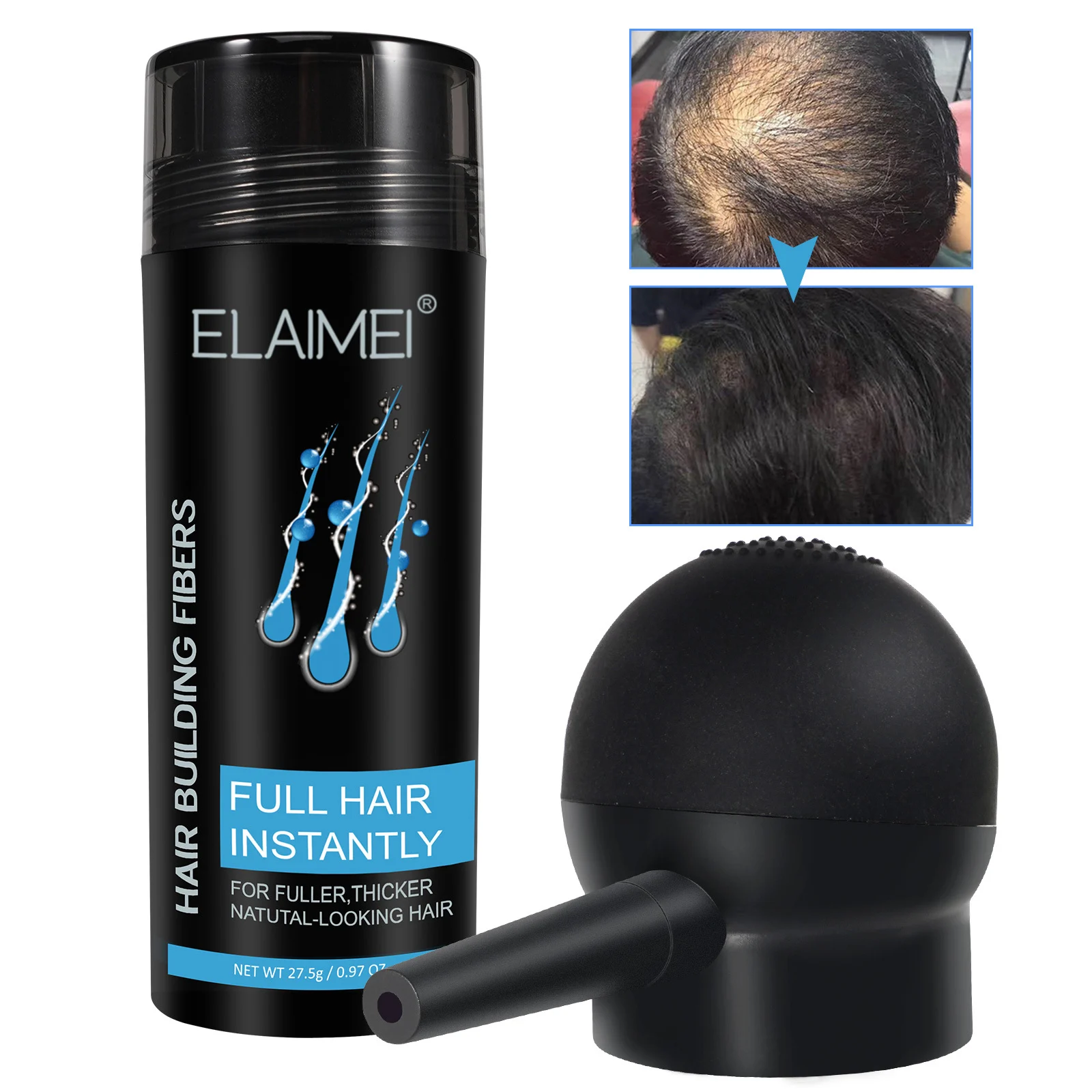 Elaimei Hair Filling Fiber Powder — image 6