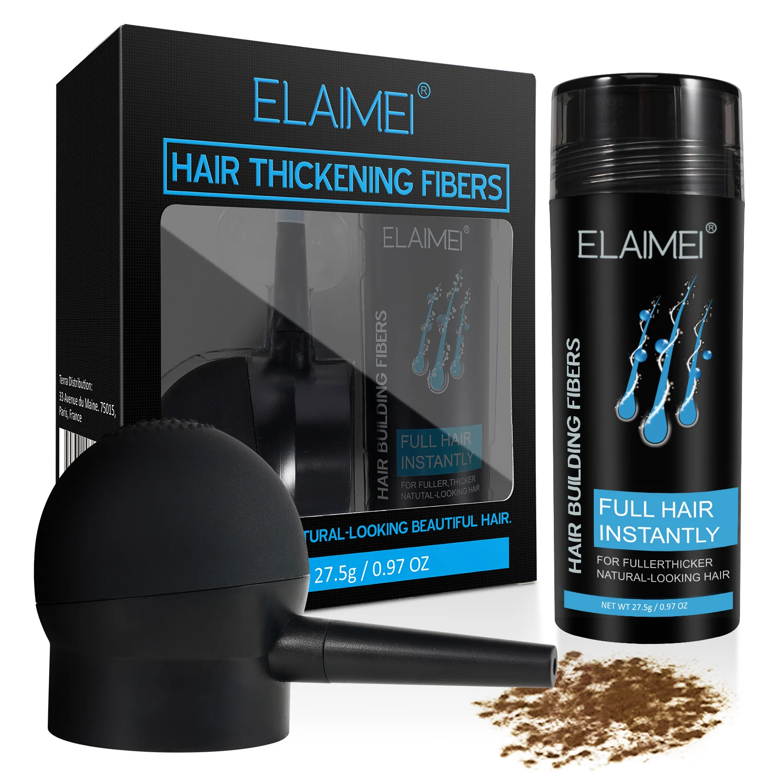 Elaimei Hair Filling Fiber Powder — image 7