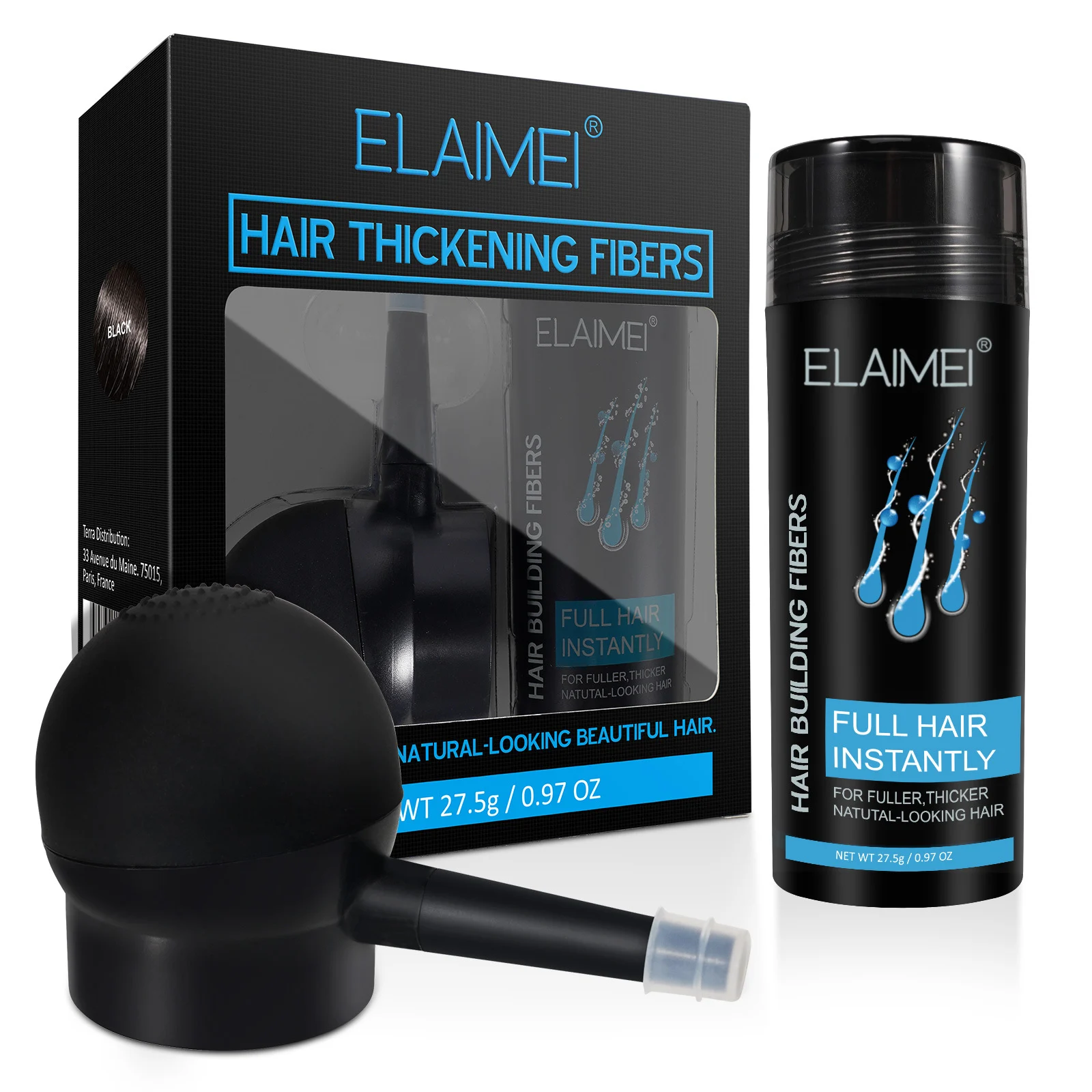 Elaimei Hair Filling Fiber Powder — image 2