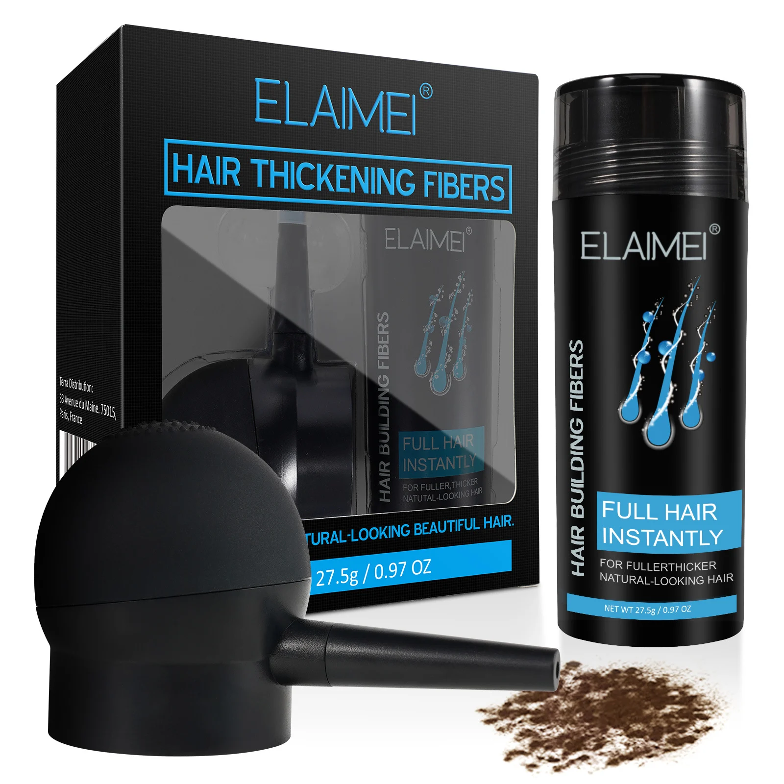 Elaimei Hair Filling Fiber Powder — image 8