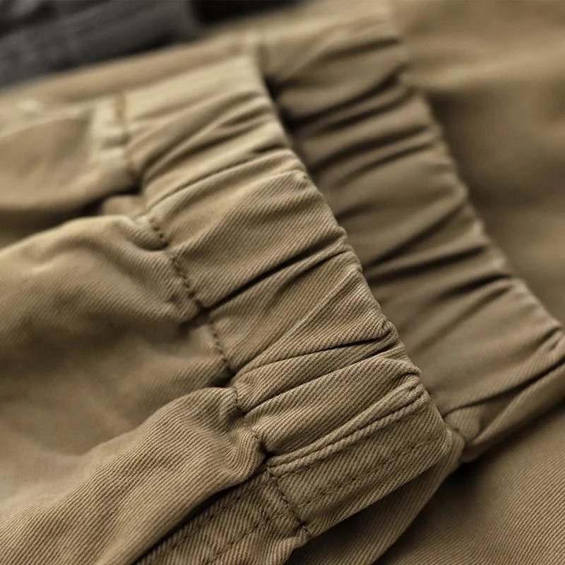 Elastic Waist Overalls Men's Fashion Brand Spring And Autumn New Loose Toe Sports… — image 2