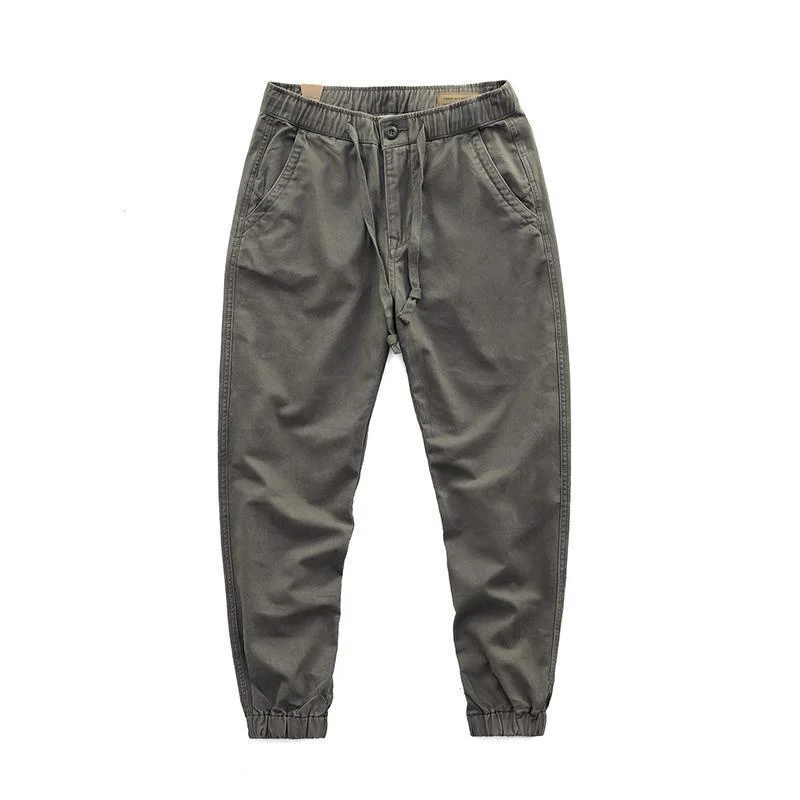 Elastic Waist Overalls Men's Fashion Brand Spring And Autumn New Loose Toe Sports… — image 6