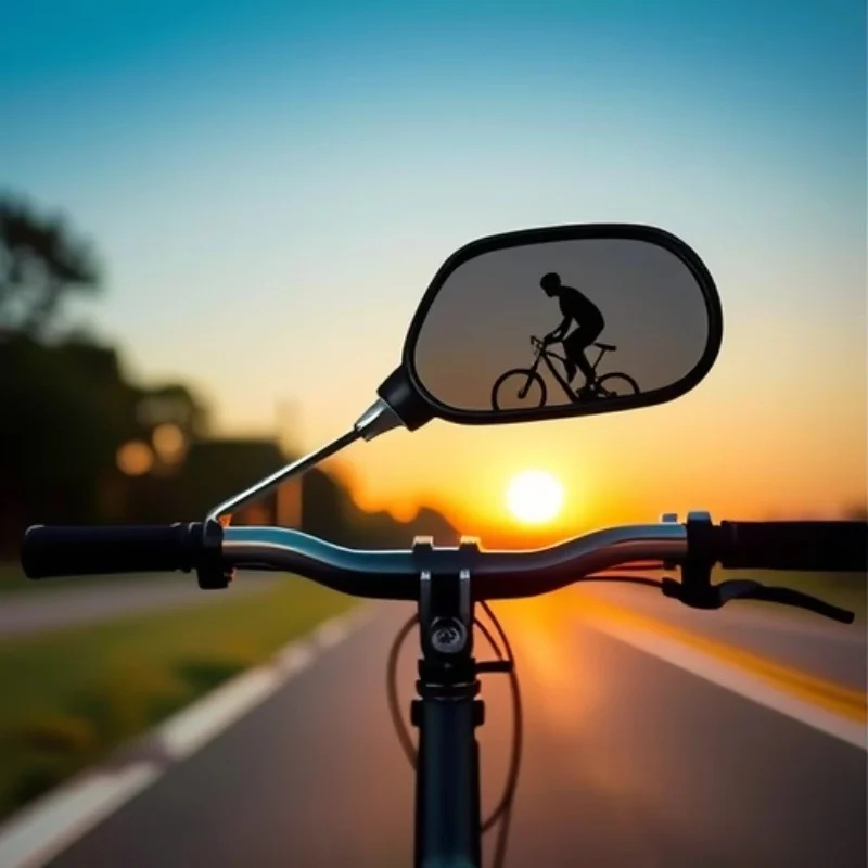 Electric Car Battery Mountain Motorcycle Reflective Rotating Bicycle Rearview Mirror… — image 4