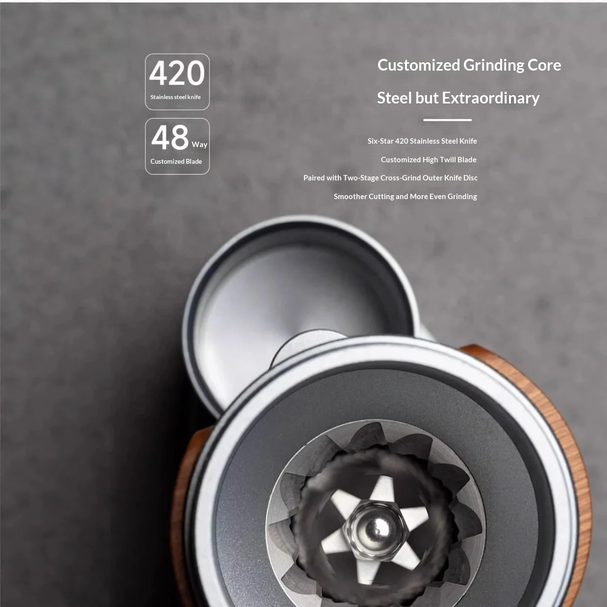 Electric Coffee Bean Grinder And Maker With Grinding Function — image 3