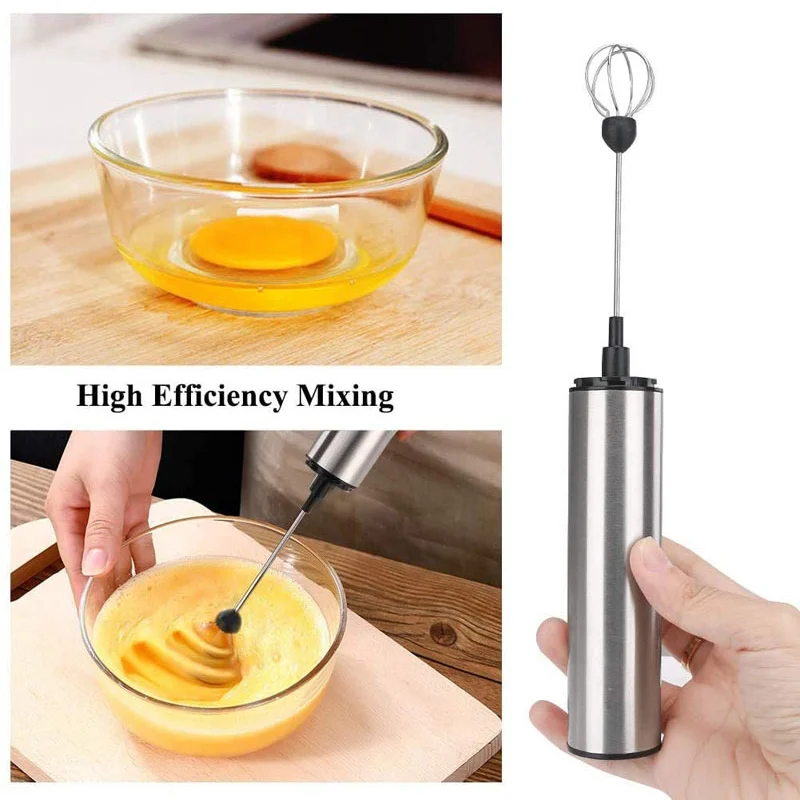 Electric Coffee Blender Milk Frother Handheld Whisk Kitchen Tools — image 3