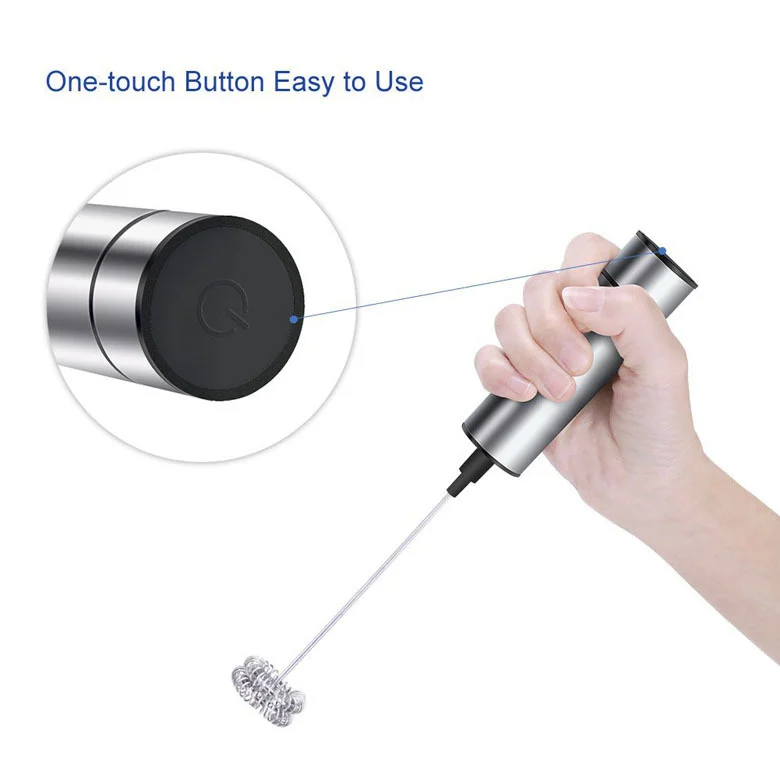 Electric Coffee Blender Milk Frother Handheld Whisk Kitchen Tools — image 4