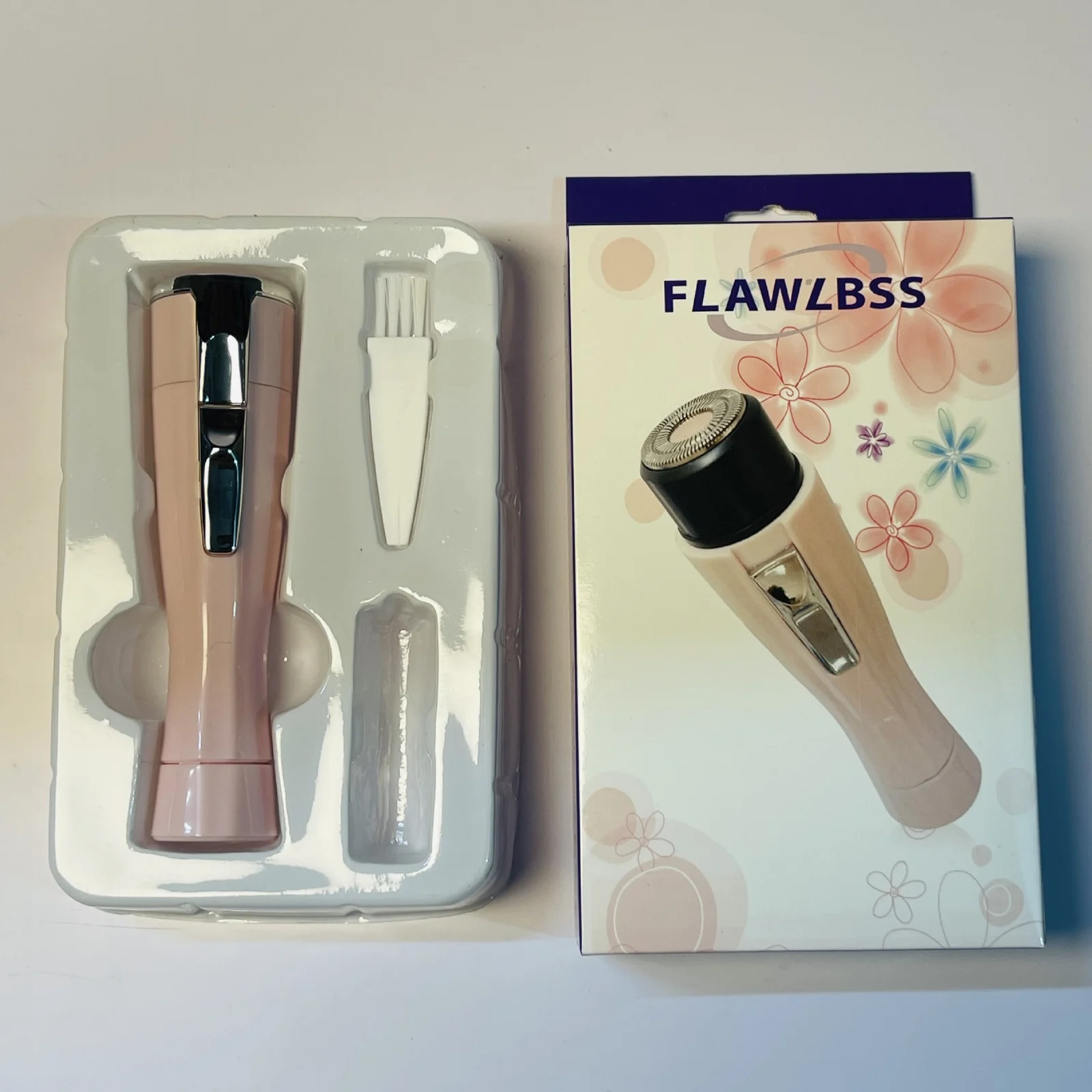 Electric Epilator Womens Shaver Nose Hair Stainless Steel — image 3