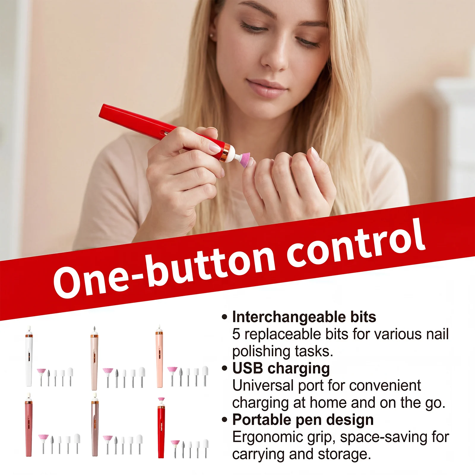 Electric Nail Polish Machine White Box — image 7