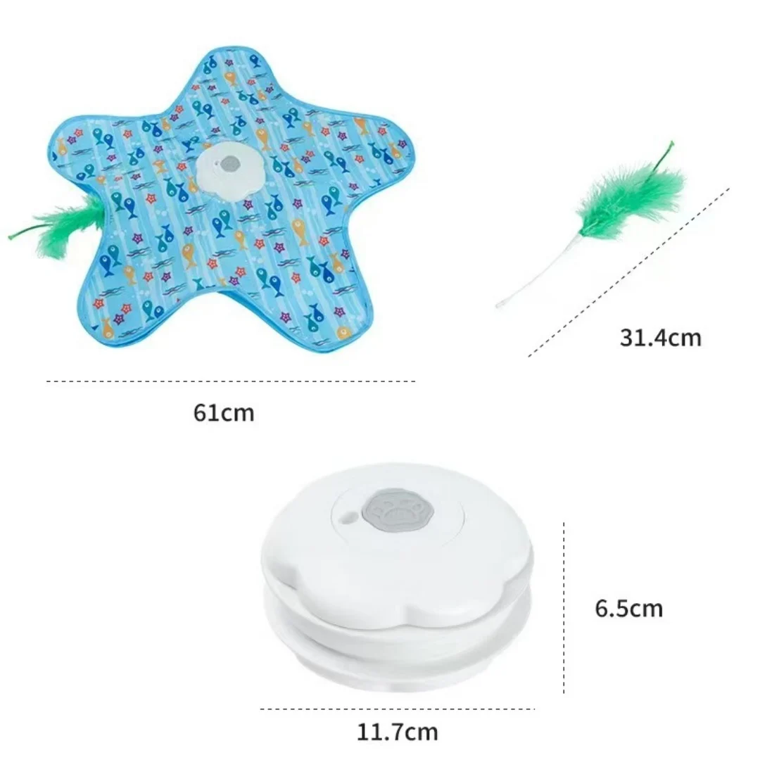 Electric Rotating Auto-hiding Interactive Pet Toy — image 3