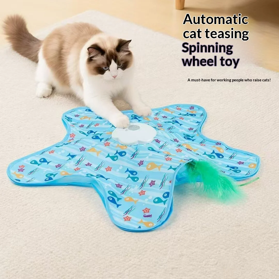 Electric Rotating Auto-hiding Interactive Pet Toy — image 4
