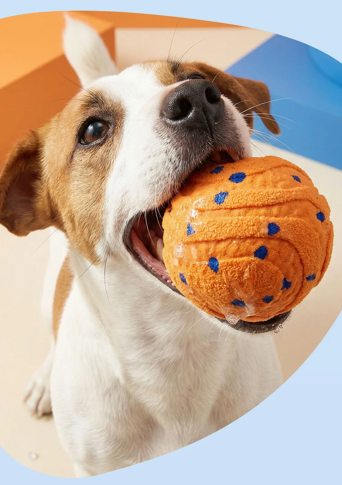 Electric Round Non-toxic Dog Chew Toy Ball For Training — image 4