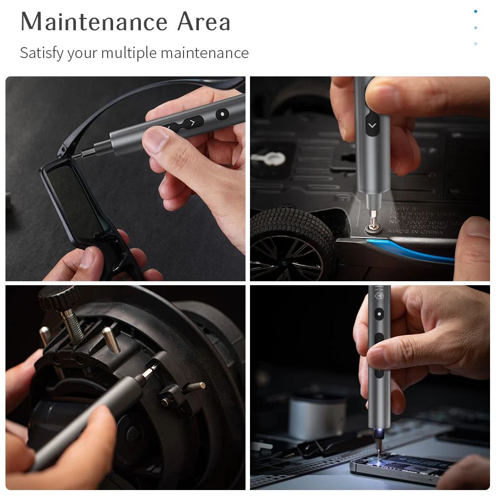 Electric Screwdriver, Rechargeable Household Small Mini Precision Set — image 8