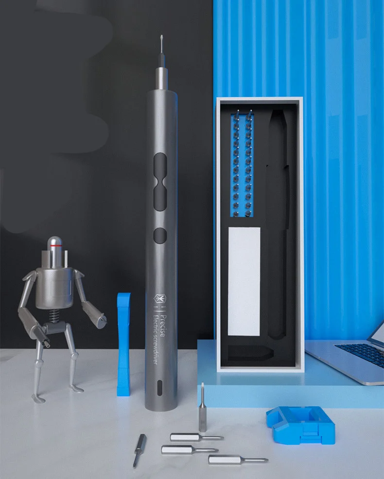 Electric Screwdriver, Rechargeable Household Small Mini Precision Set — image 4