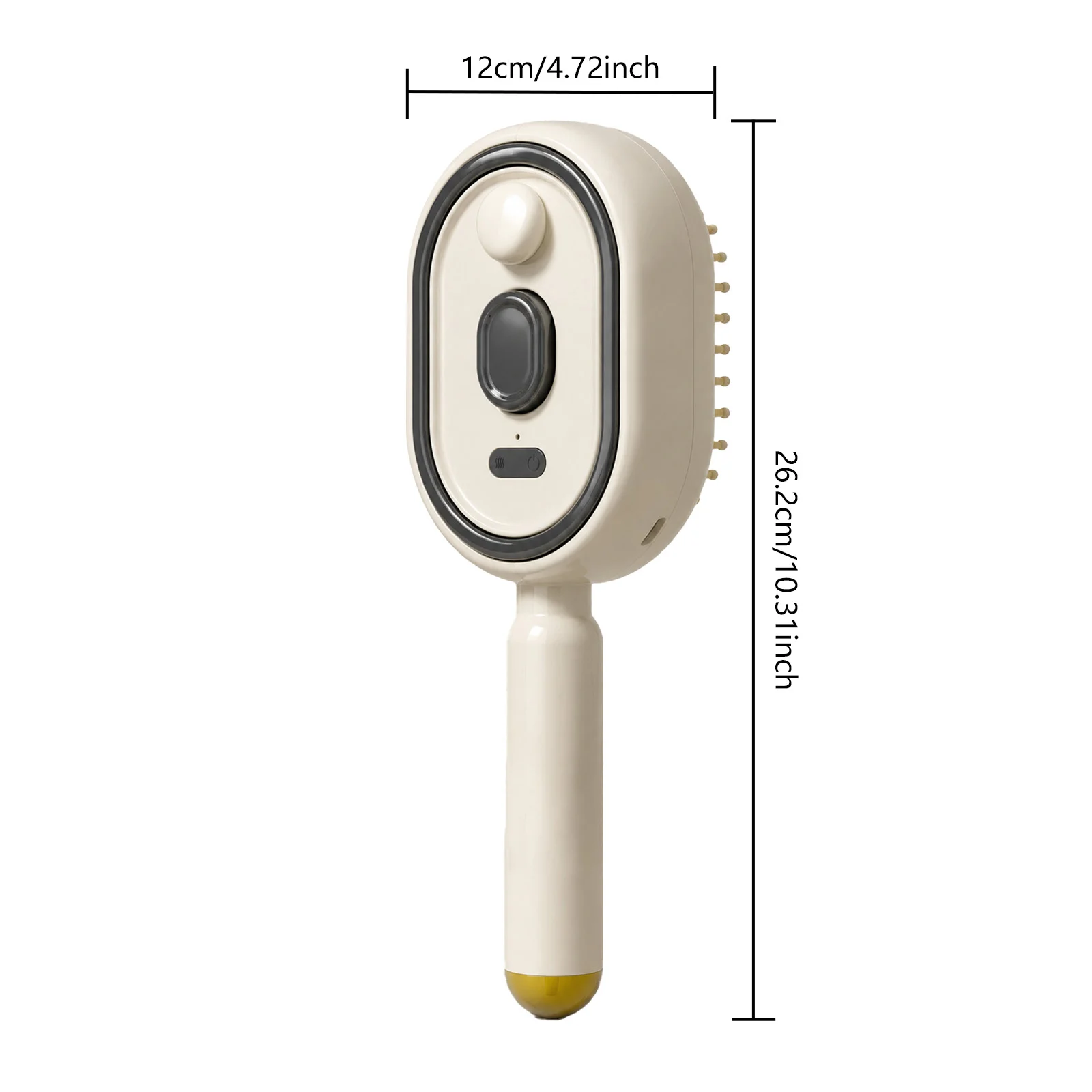 Electric Spray Air Bag Massage Comb Off White — image 5