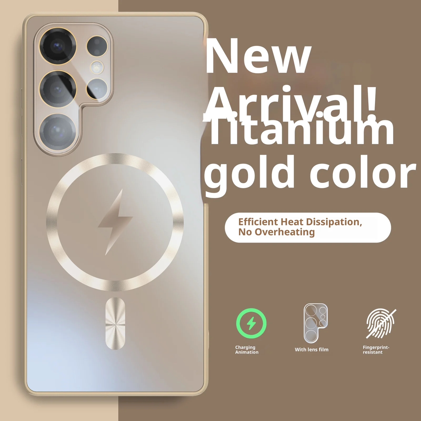 Electrostatic Skin-feel AG Frosted Phone Case — variant image