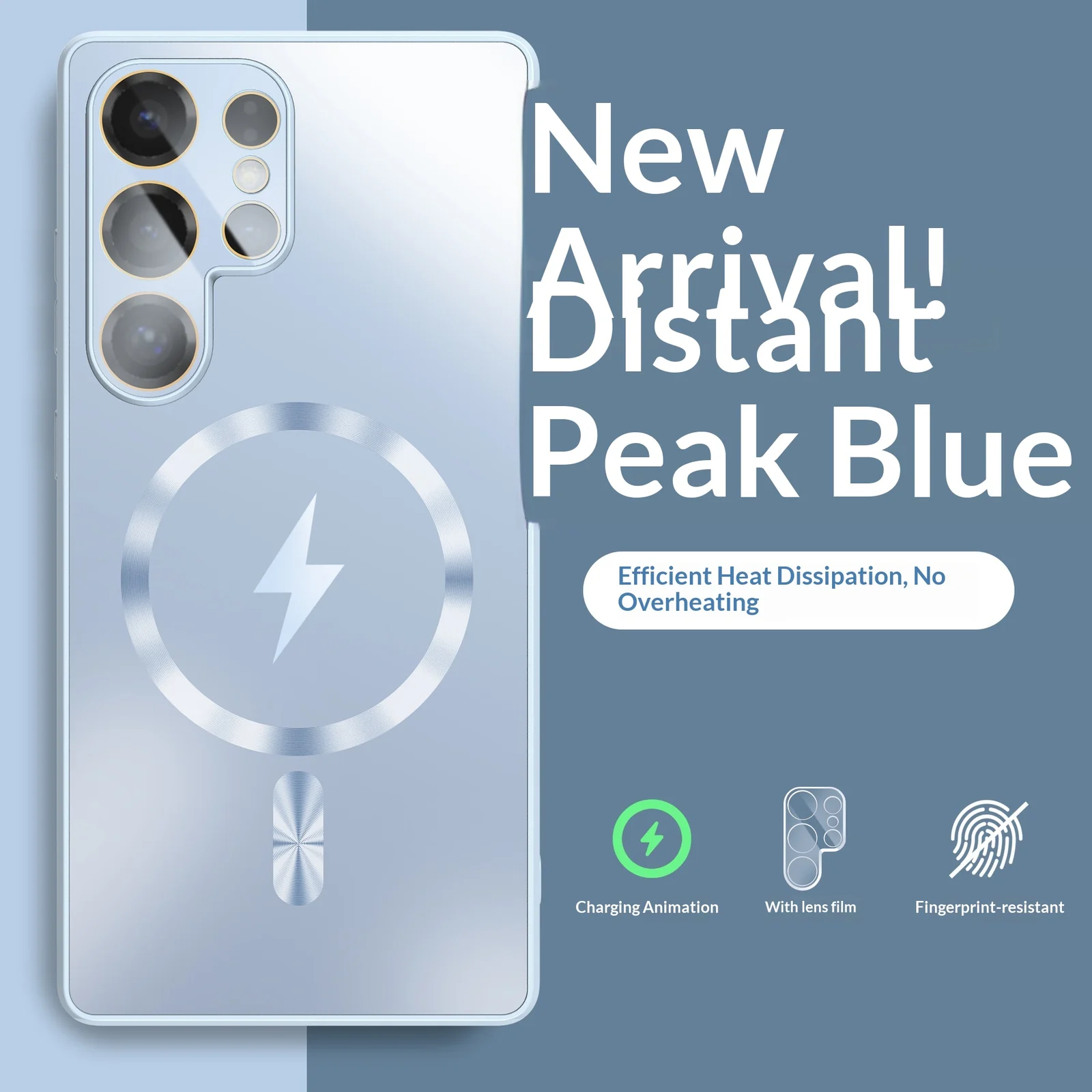 Electrostatic Skin-feel AG Frosted Phone Case — image 6