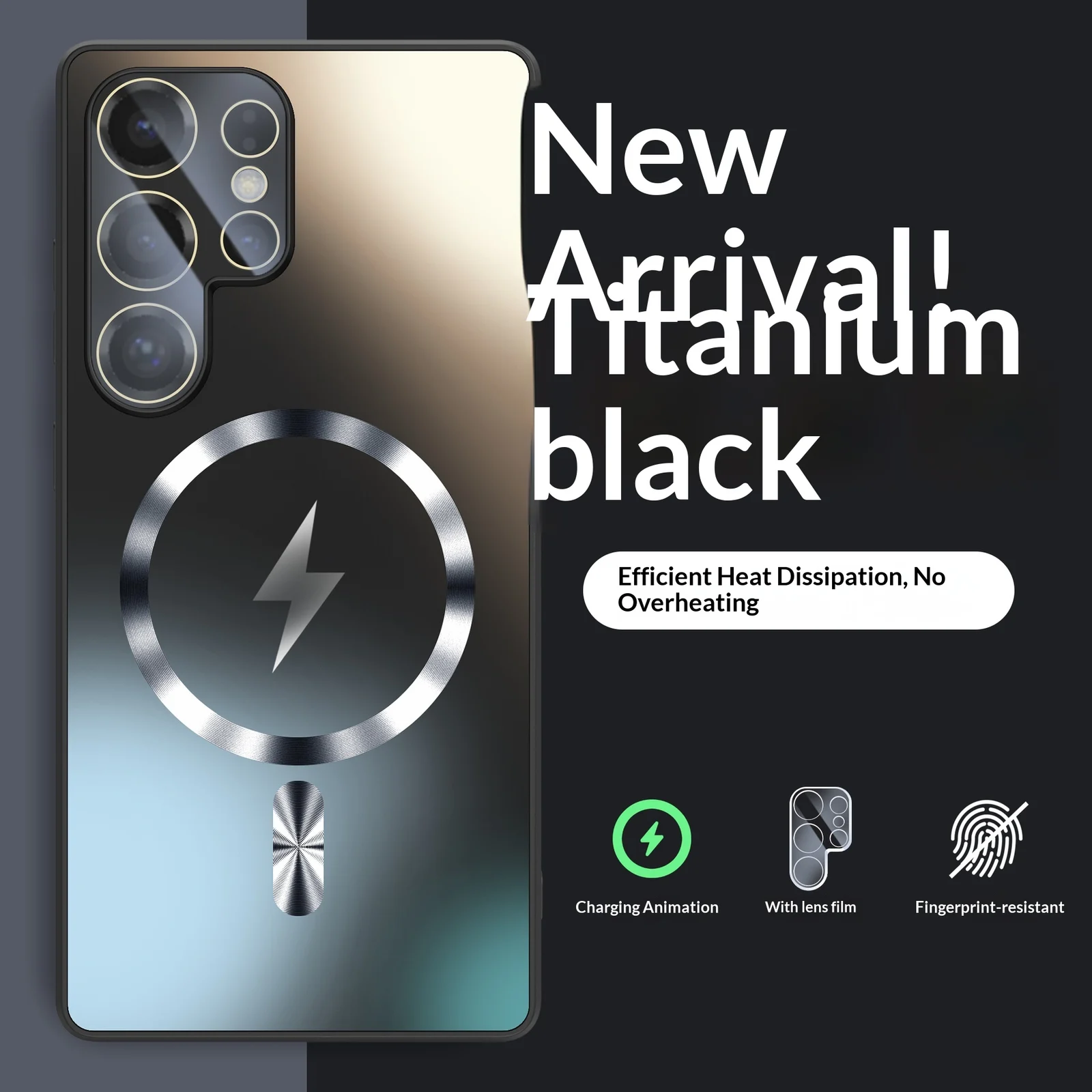 Electrostatic Skin-feel AG Frosted Phone Case — image 7