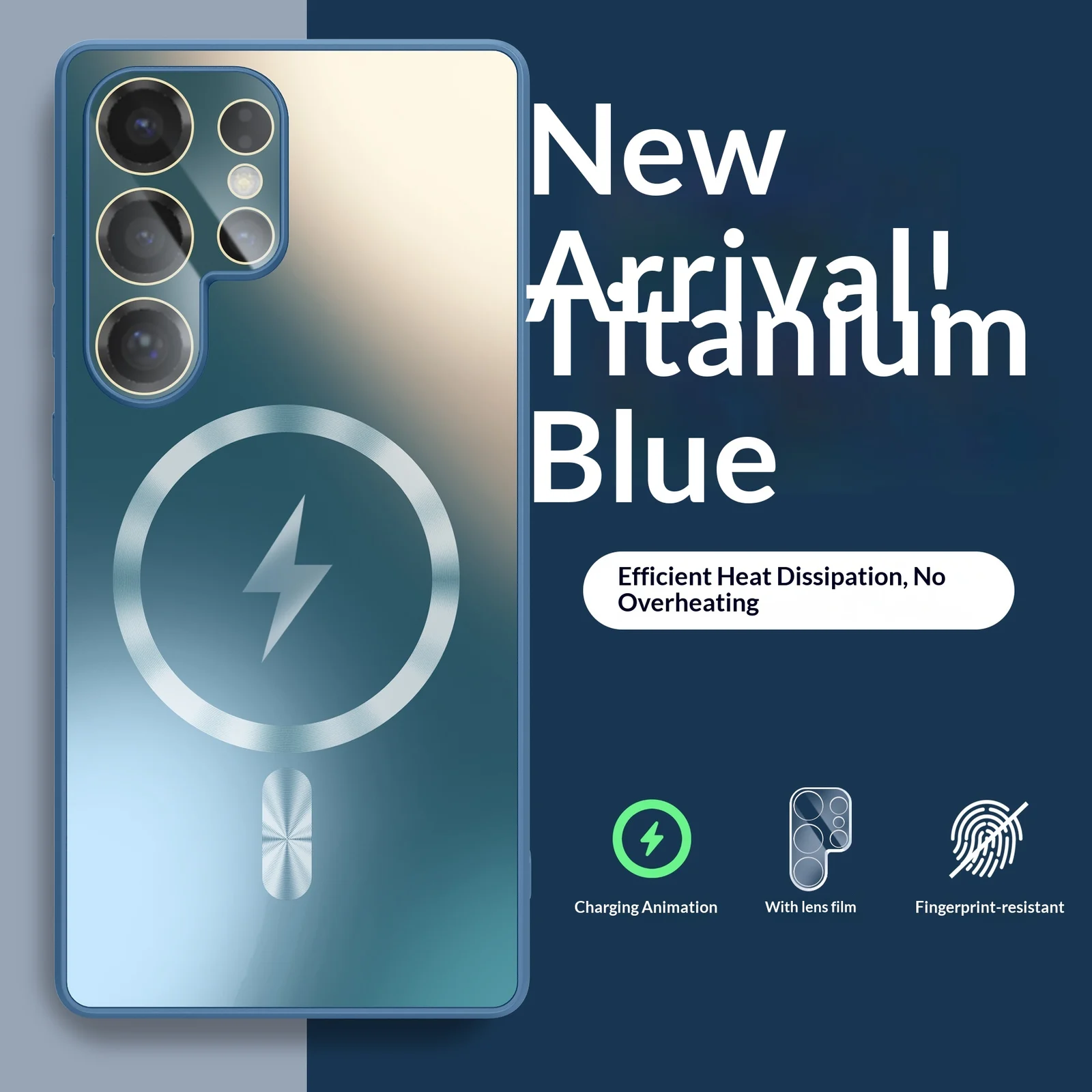 Electrostatic Skin-feel AG Frosted Phone Case — image 2