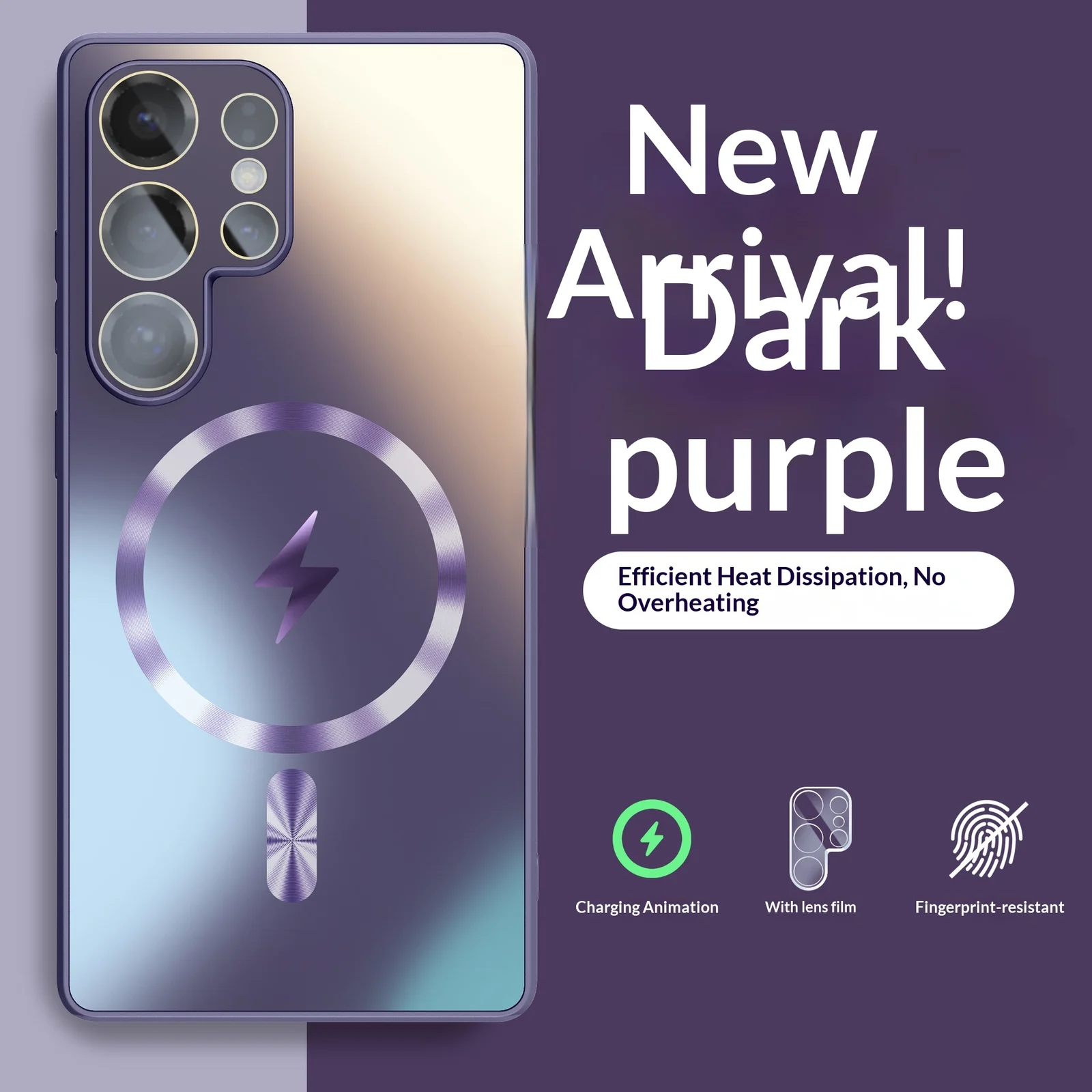 Electrostatic Skin-feel AG Frosted Phone Case — variant image