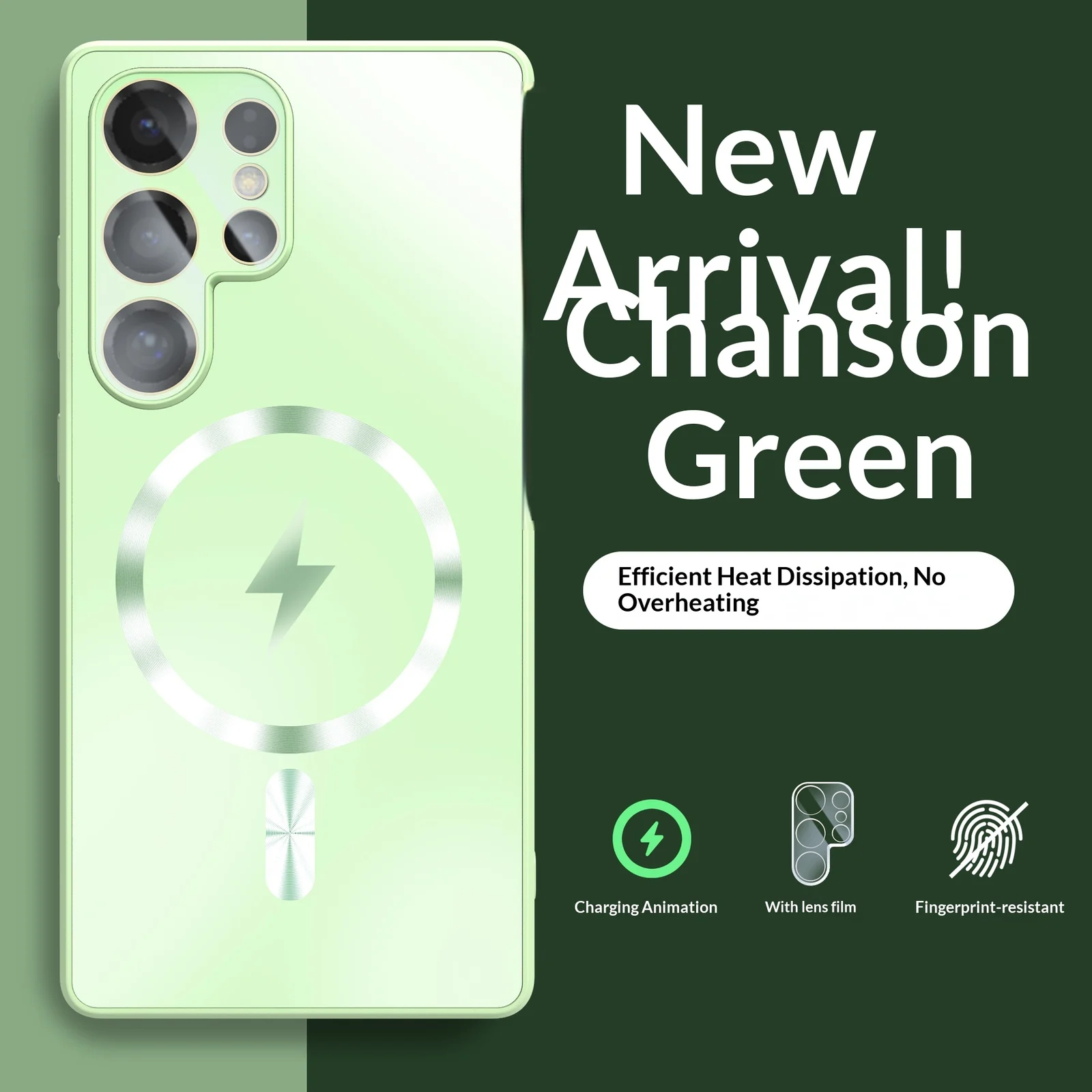Electrostatic Skin-feel AG Frosted Phone Case — image 5