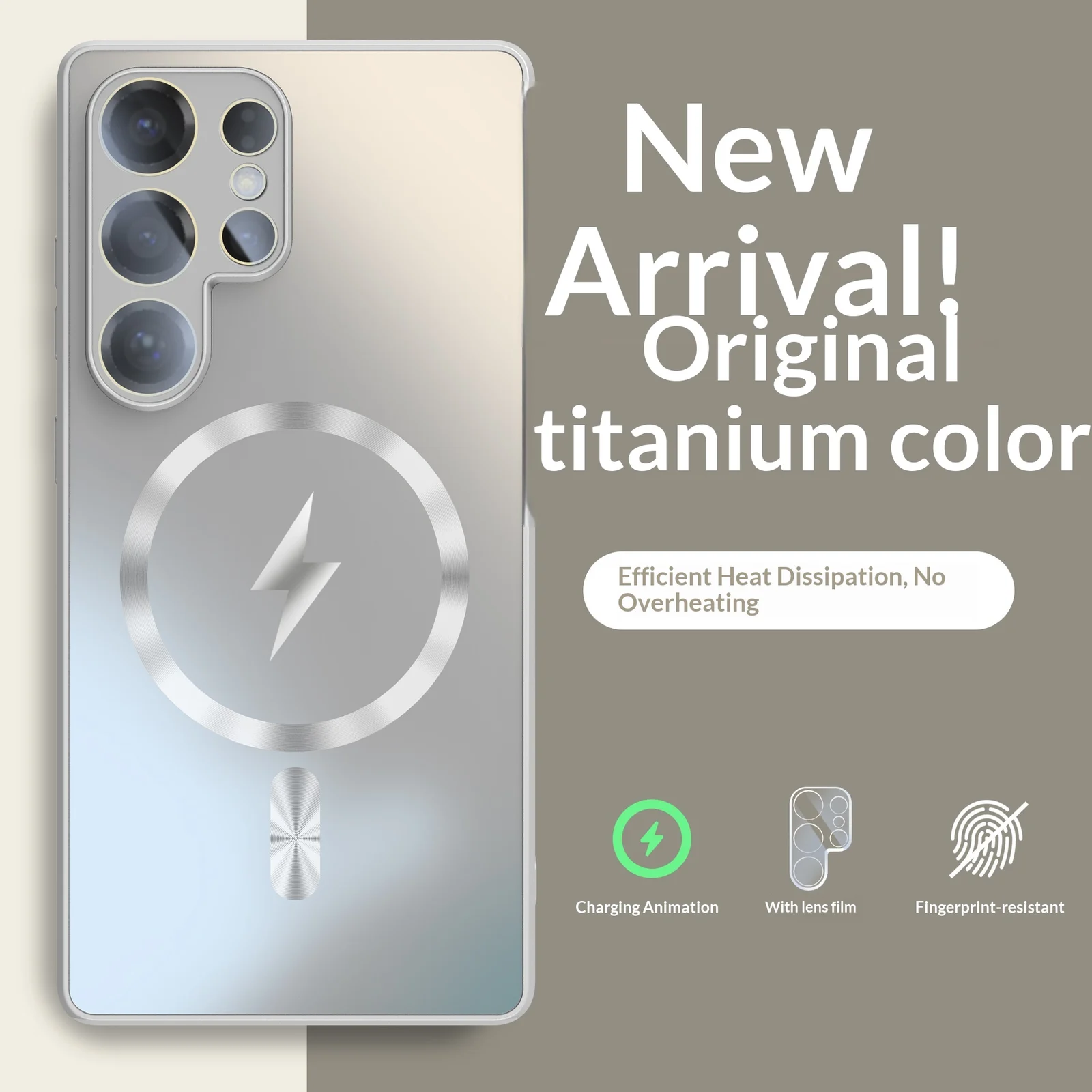 Electrostatic Skin-feel AG Frosted Phone Case — image 8