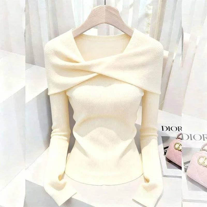 Elegant Figure-flattering Simple Versatile Long-sleeve Thermal Base Layer — image 8