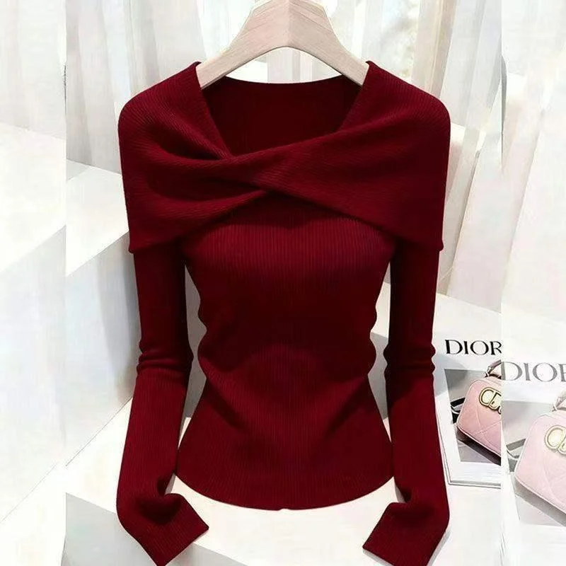 Elegant Figure-flattering Simple Versatile Long-sleeve Thermal Base Layer — image 7