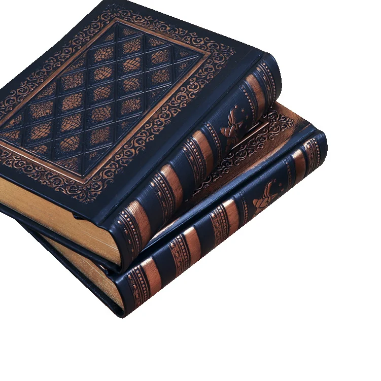 Embossed Faux Leather Notepad Three-dimensional Super Thick — image 4