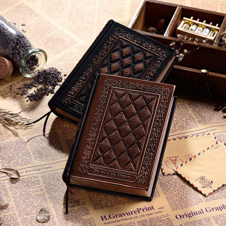 Embossed Faux Leather Notepad Three-dimensional Super Thick — image 5