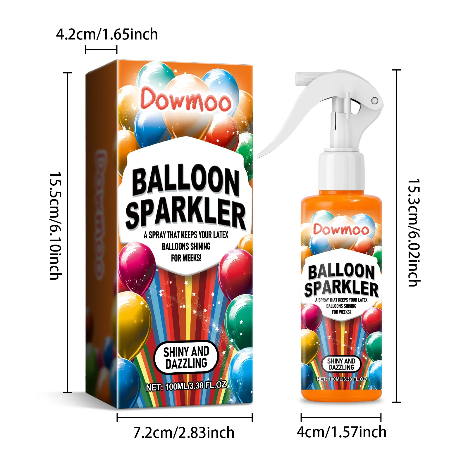 Emulsion Balloon Bright Spray 1 00ml 1box — image 2