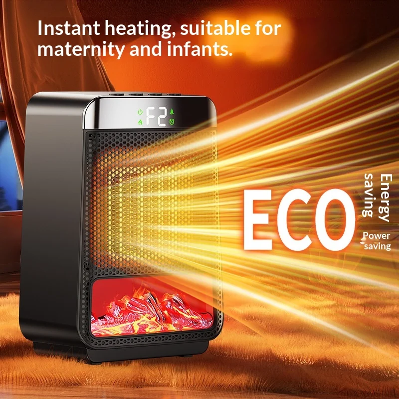 Energy-saving Compact PTC Heating Mini Fan Heater — image 4
