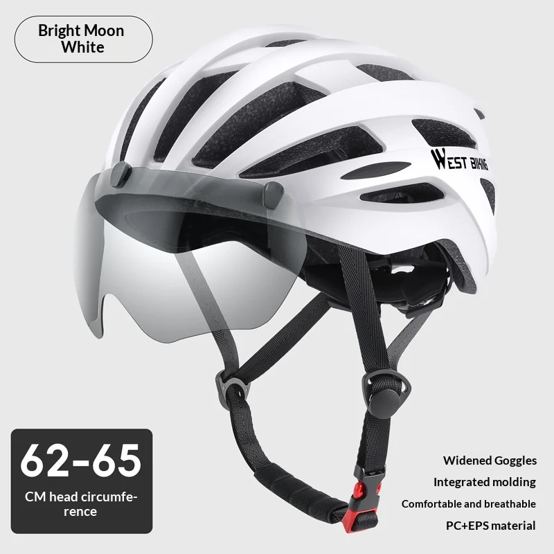 Enhanced Bicycle Helmet With Integrated Goggles — image 3