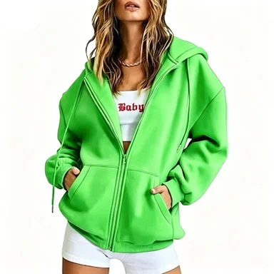 Everyday Zip-up Hoodie With A Hood — image 16