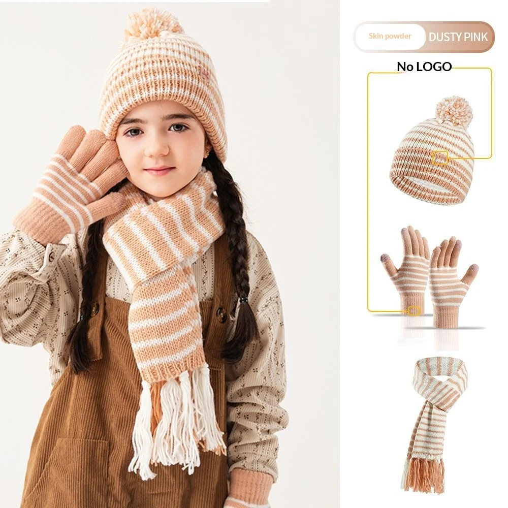 Exclusive Childrens Knit Warm Hats Woolen For Kids — image 5
