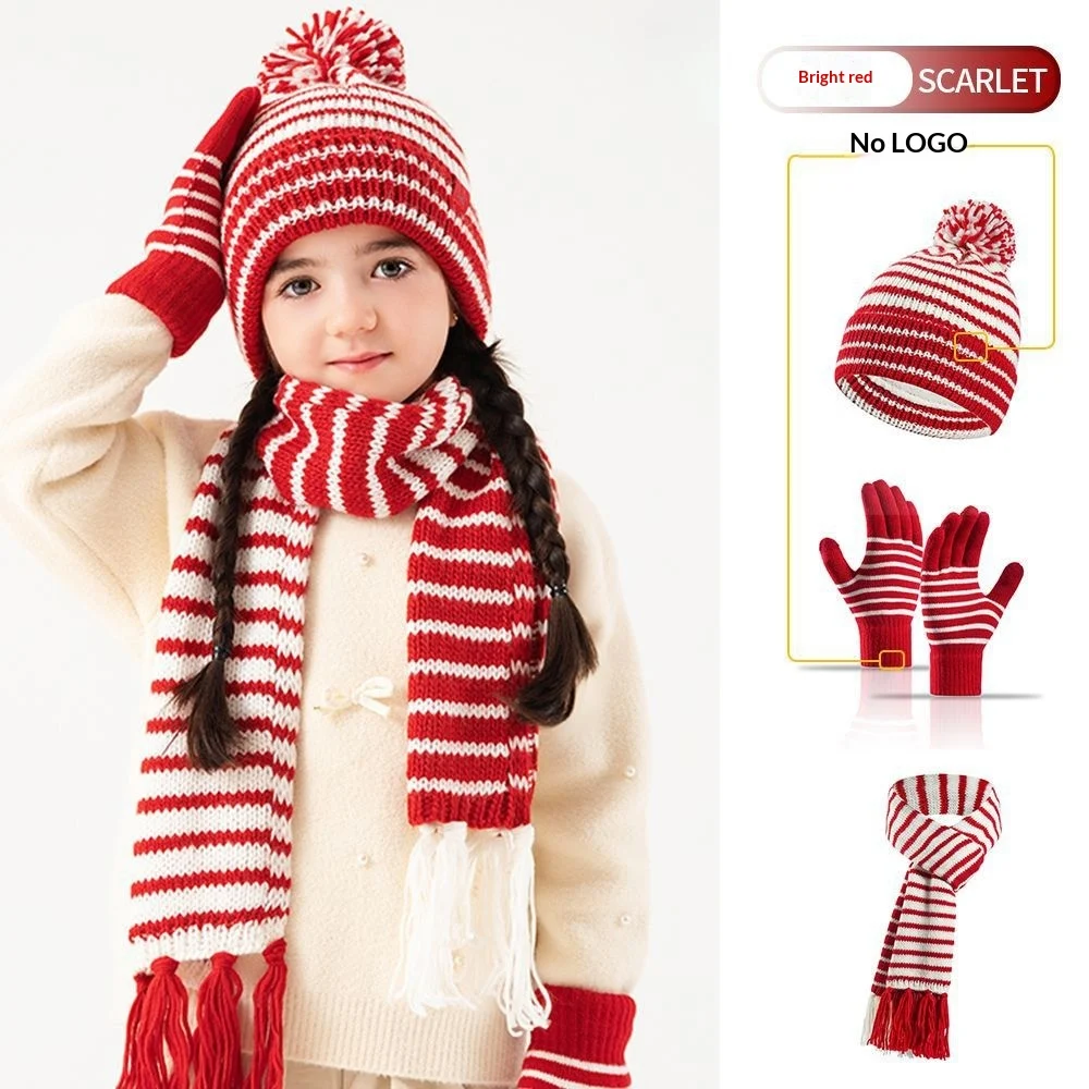 Exclusive Childrens Knit Warm Hats Woolen For Kids — image 9