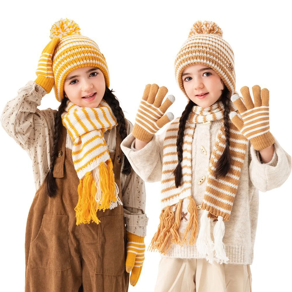 Exclusive Childrens Knit Warm Hats Woolen For Kids — image 6