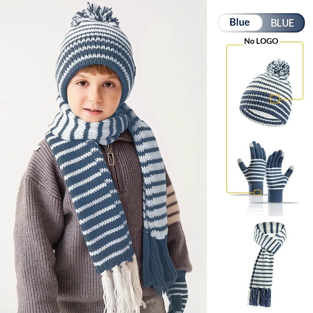 Exclusive Childrens Knit Warm Hats Woolen For Kids — image 4